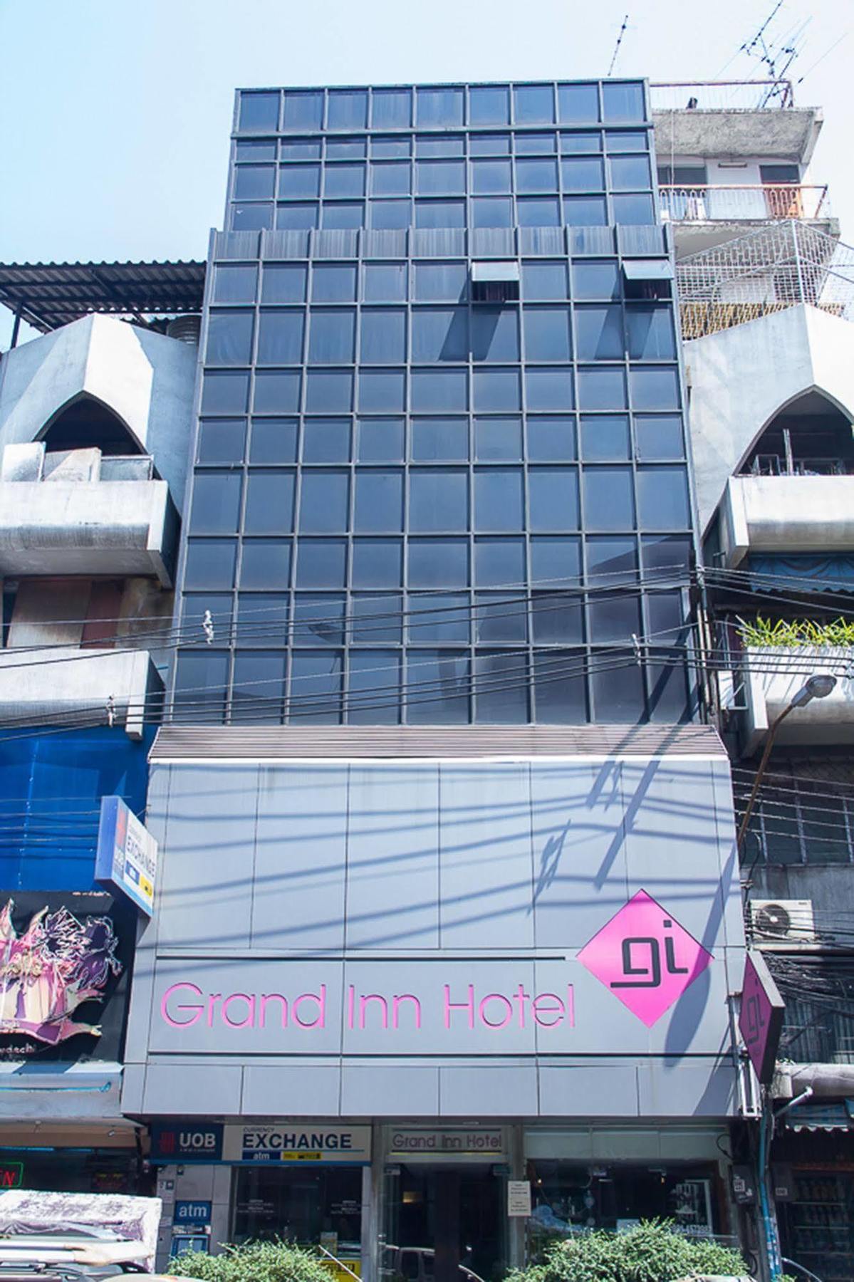 Grand Inn Hotel Bangkok Exterior foto